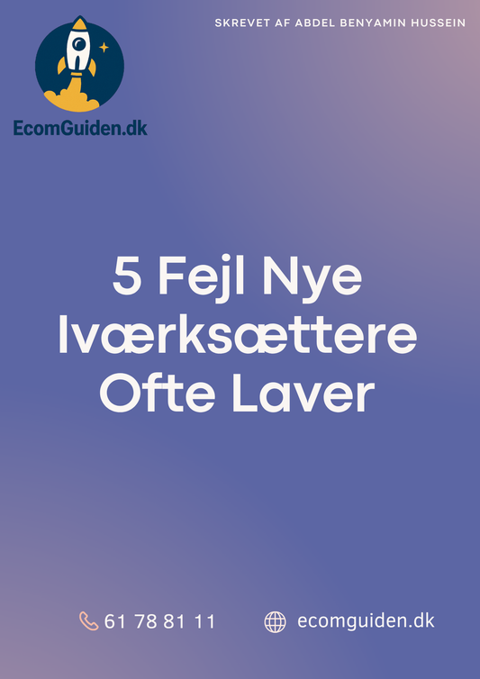 5 Fejl Nye Iværksættere Ofte Laver